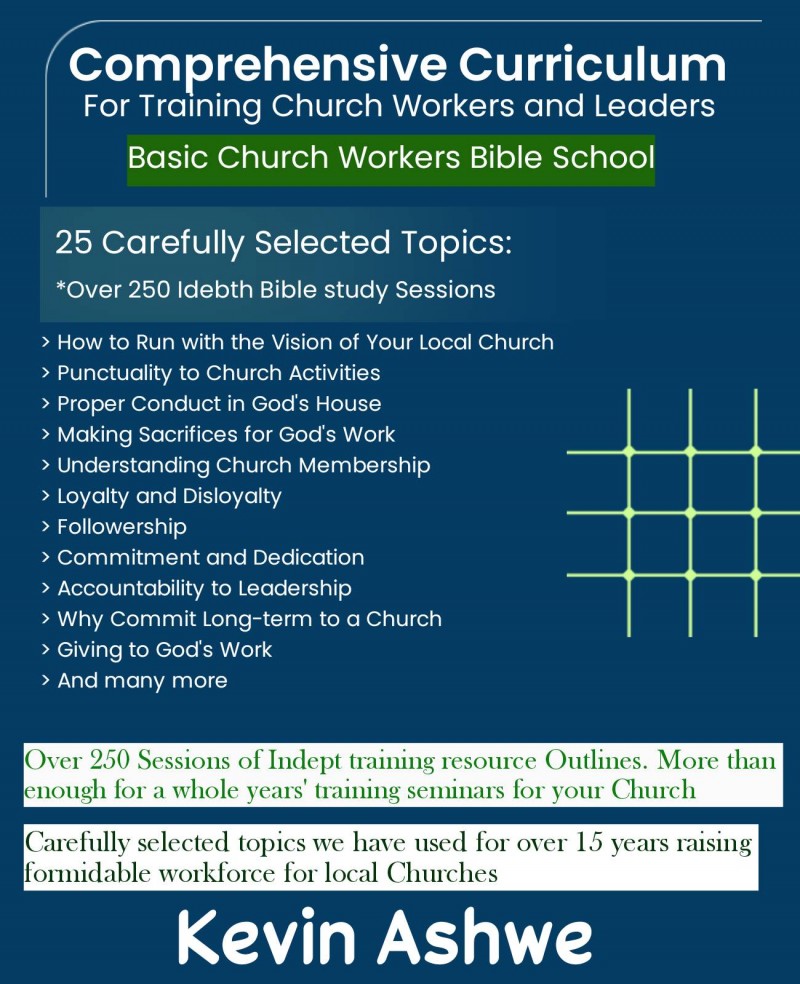 Basic Church Workers Bible Course
