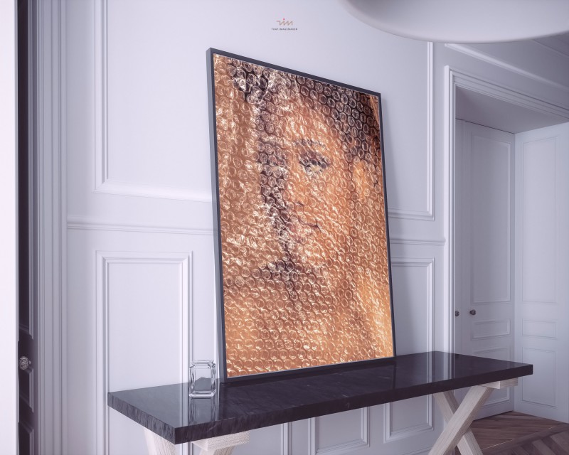 “Unveiling Resilience” Art frame