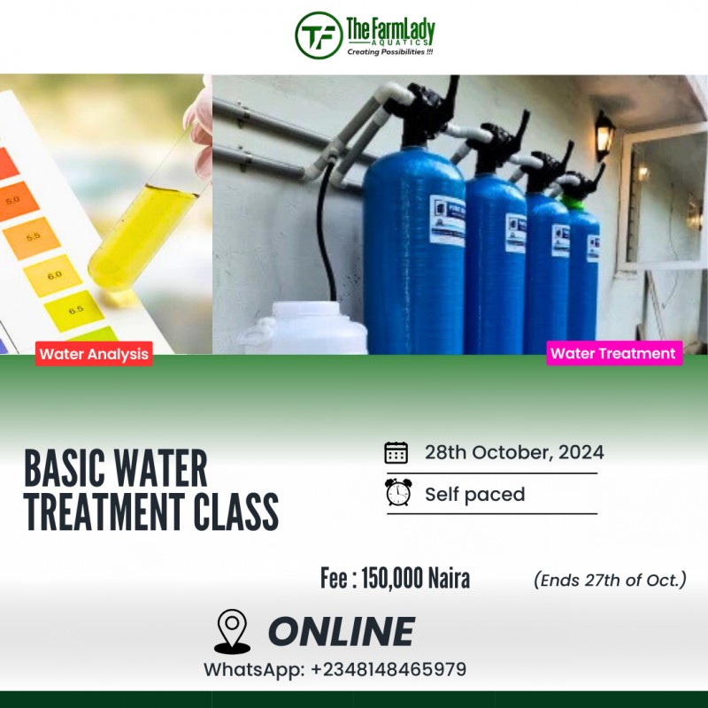 Online Course on Basic Water treatment