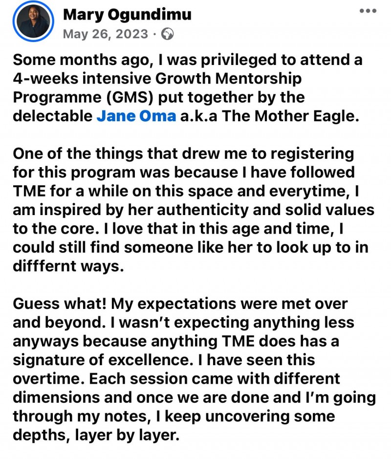Customer review 1
