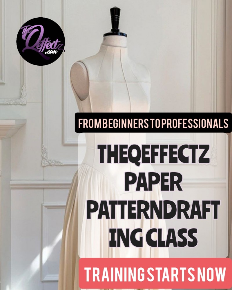 THEQEFFECTZ PAPER PATTERNDRAFTING CLASS