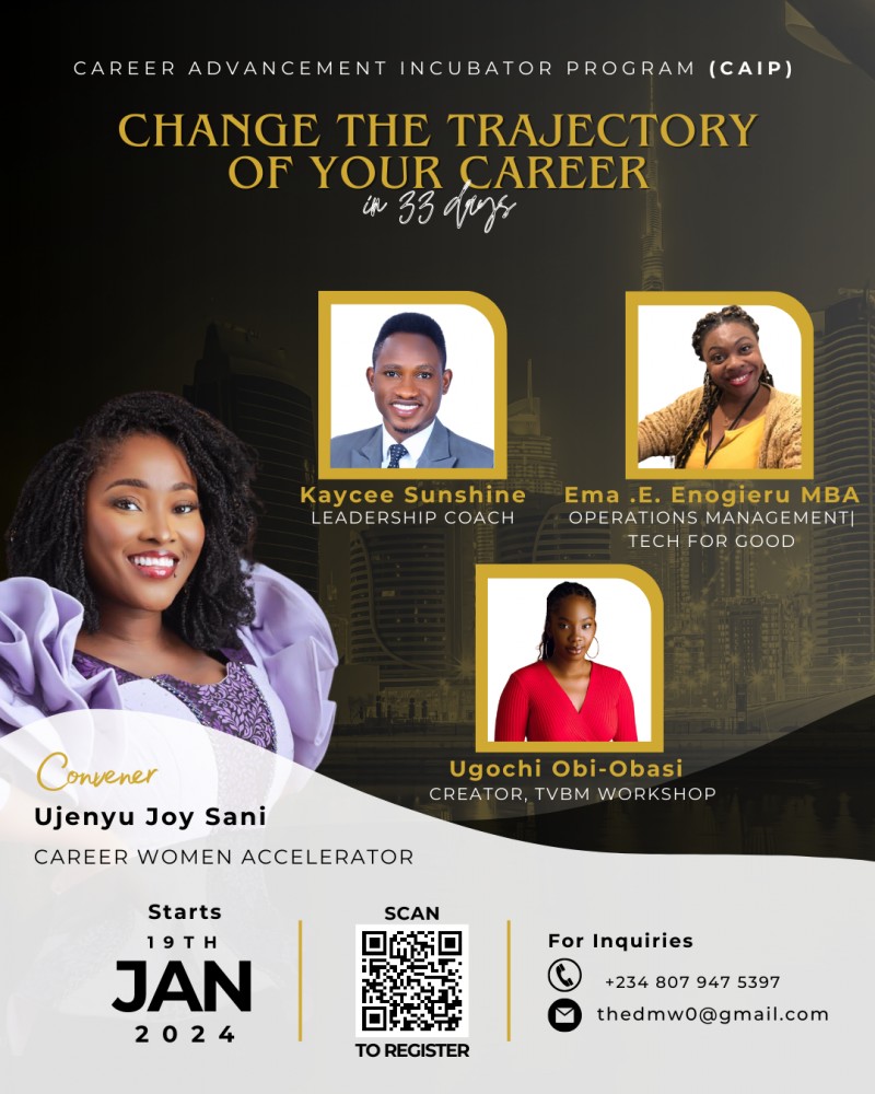 Career Advancement Incubator 2024 VIP Entry