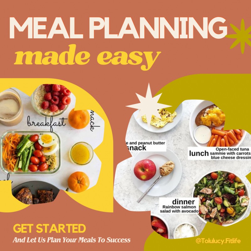 Exclusive Nutrition (Meal) Planning For Your Health Goals