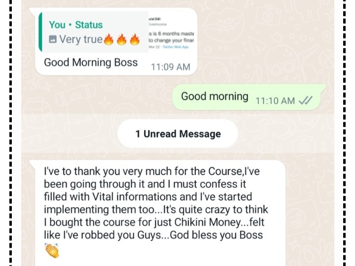 Customer review 1
