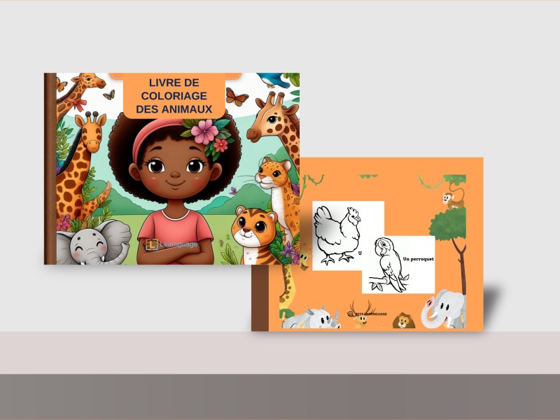 Livre de coloriage dES animaux (Animal coloring book)