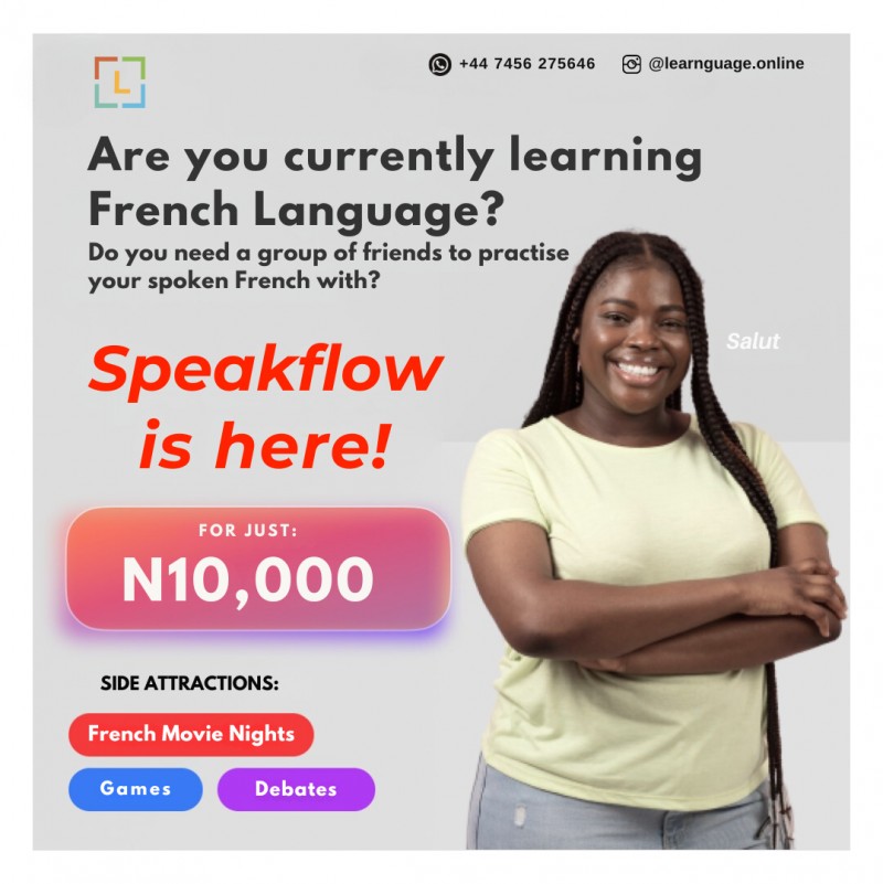 Speakflow class for French