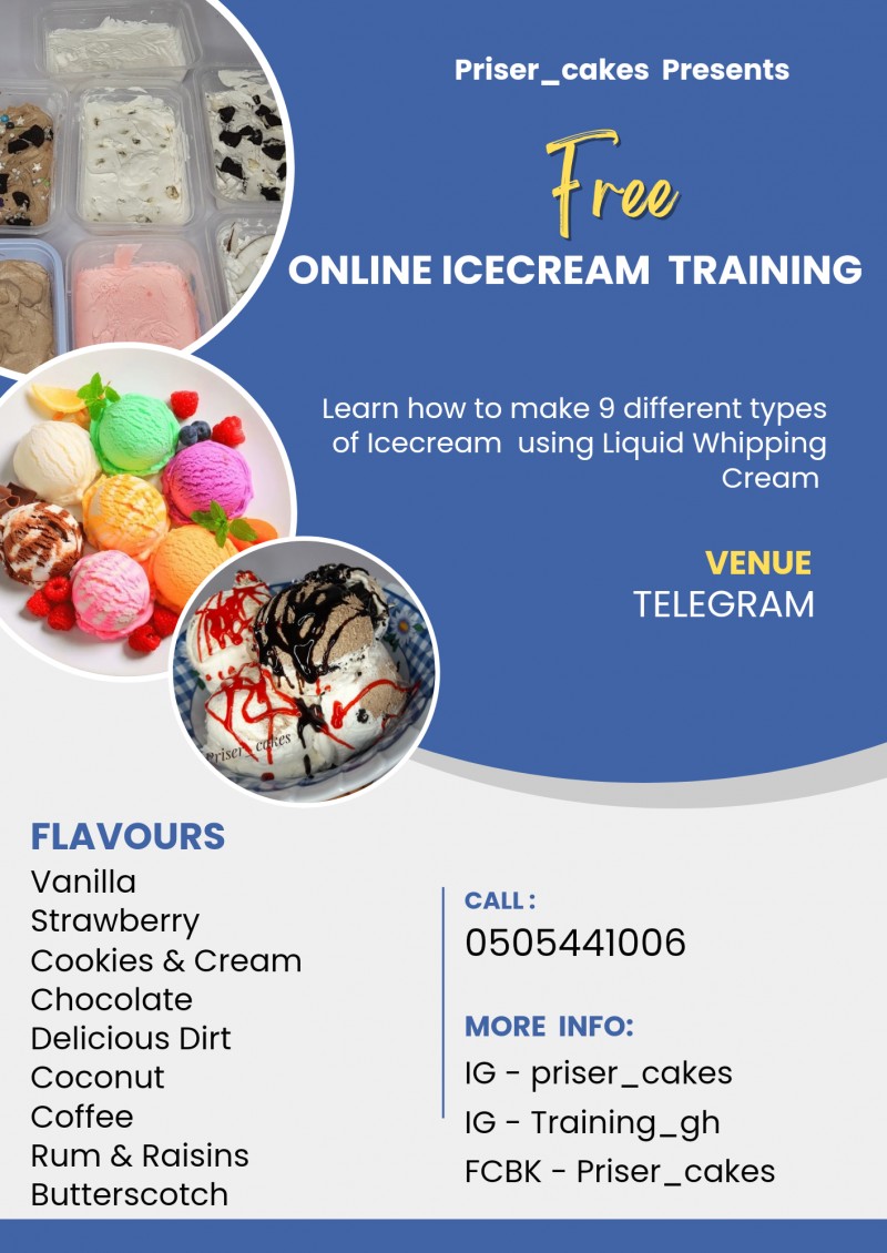 Free Online Icecream Training