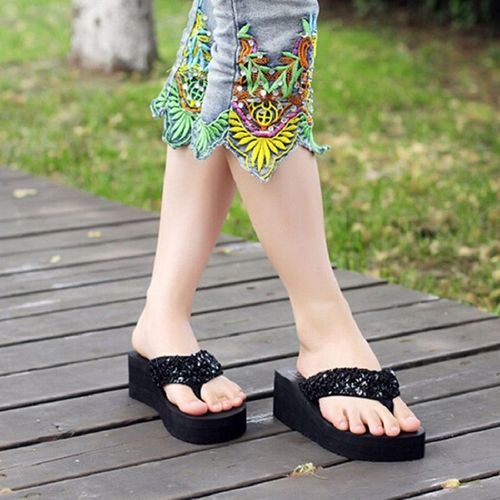 2022 New Flower Summer Slippers Women's Outerwear Fashion Korean Version  Wear-resistant Non-slip Women's Flat Sandals and Slippers Wholesale – 7 MART
