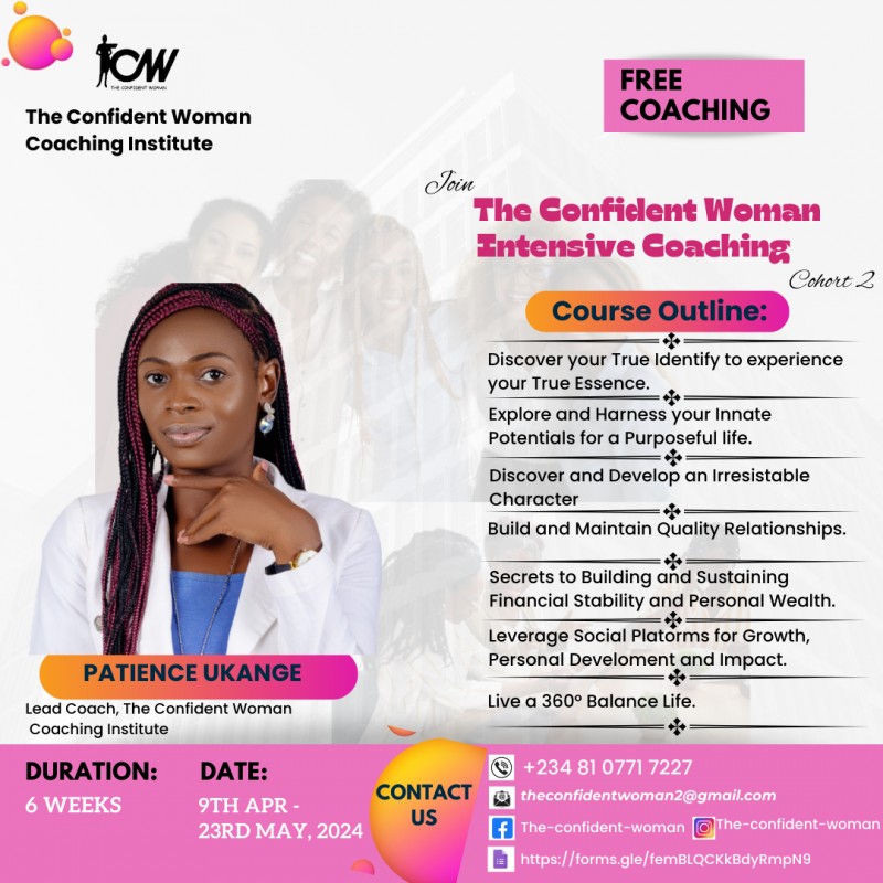 The Confident Woman Intensive Coaching