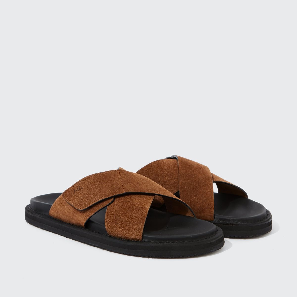 Mirage suede slides