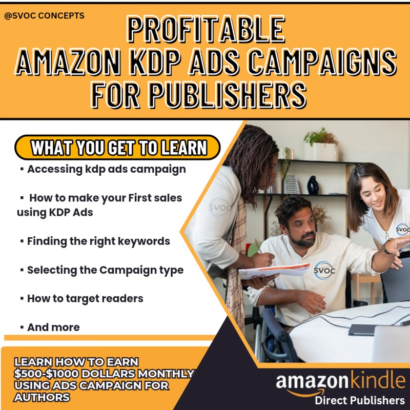 PROFITABLE AMAZON KDP ADS CAMPAIGN FOR PUBLISHERS