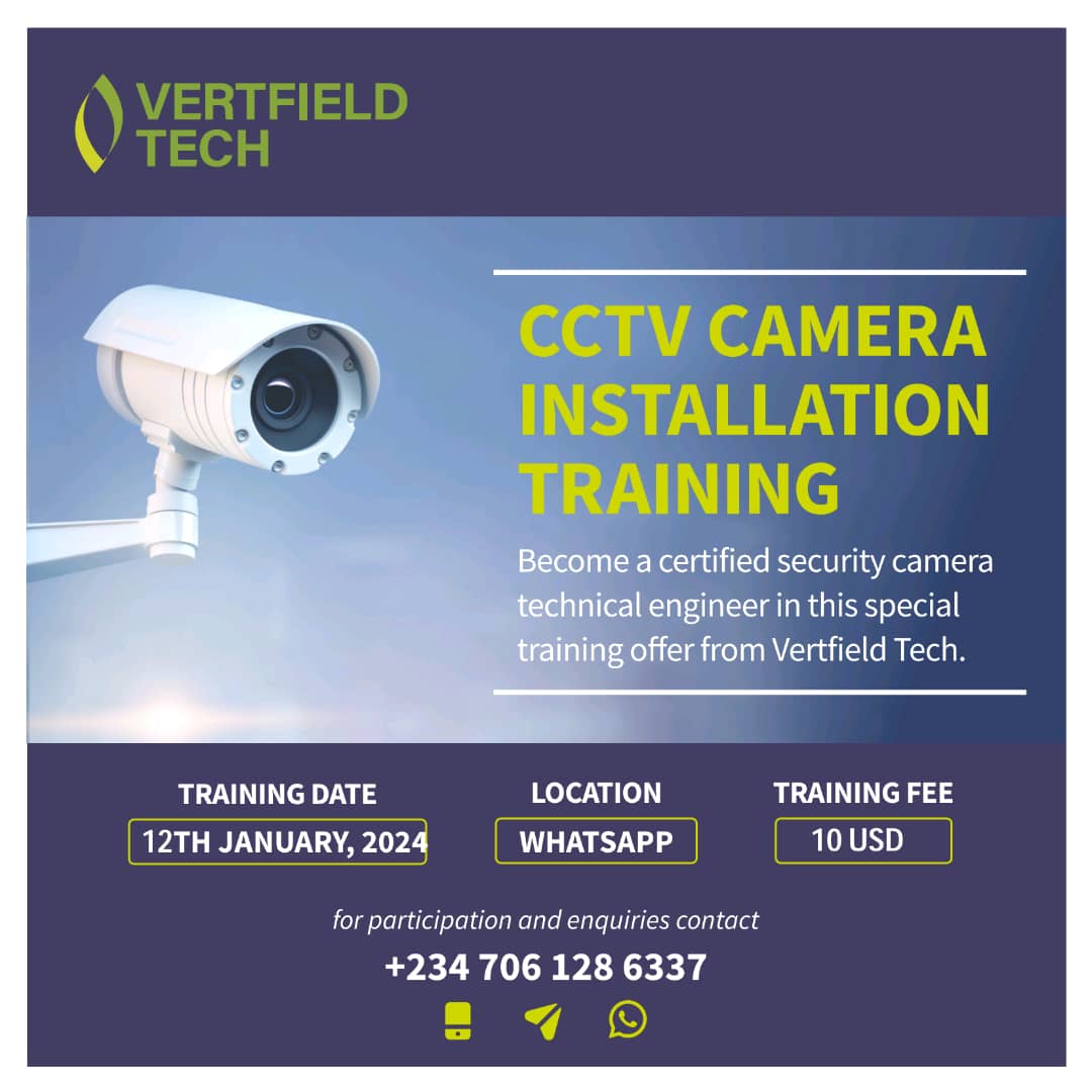 VertField Tech CCTV Training Premium Course