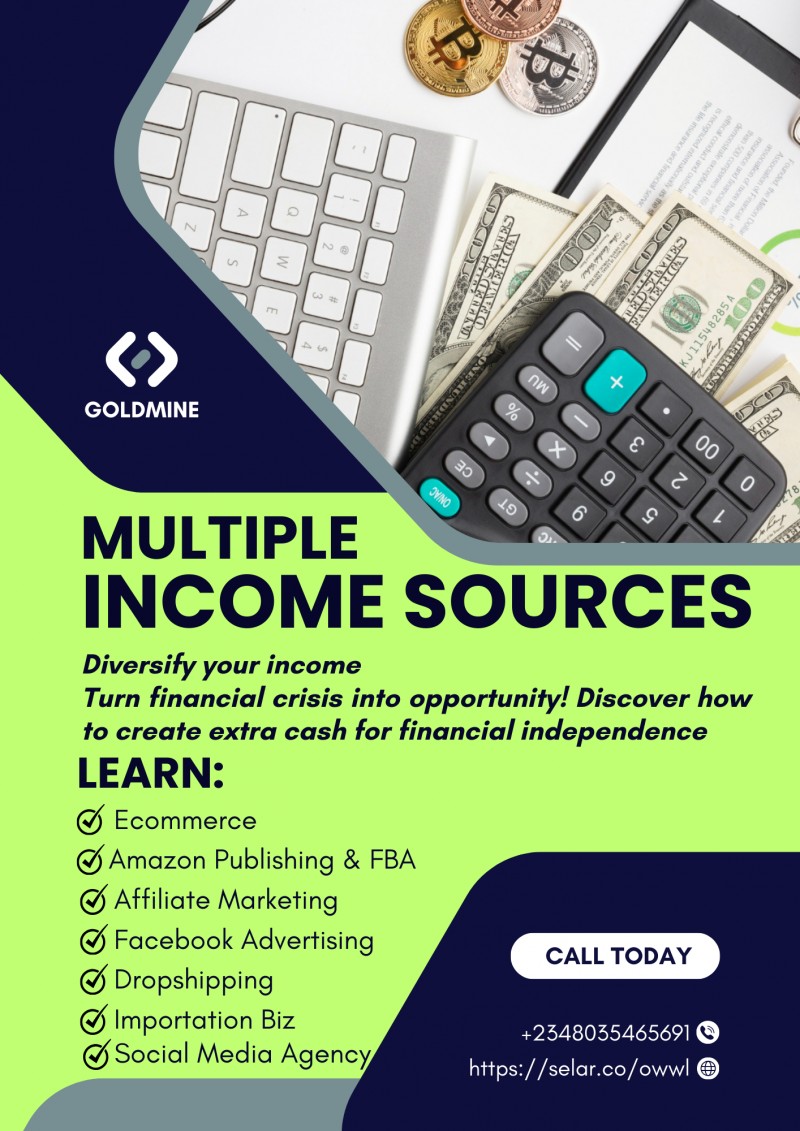 Earn $500-$3,500+ Every Month From Multiple Income Sources: Suited To Your Unque Personality, Skills And Strength. Learn Diverse Ways To Create And Earn Cash From Anywhere You Are In The World With Self-Pace High Income Courses And Businesses-In-A-Box