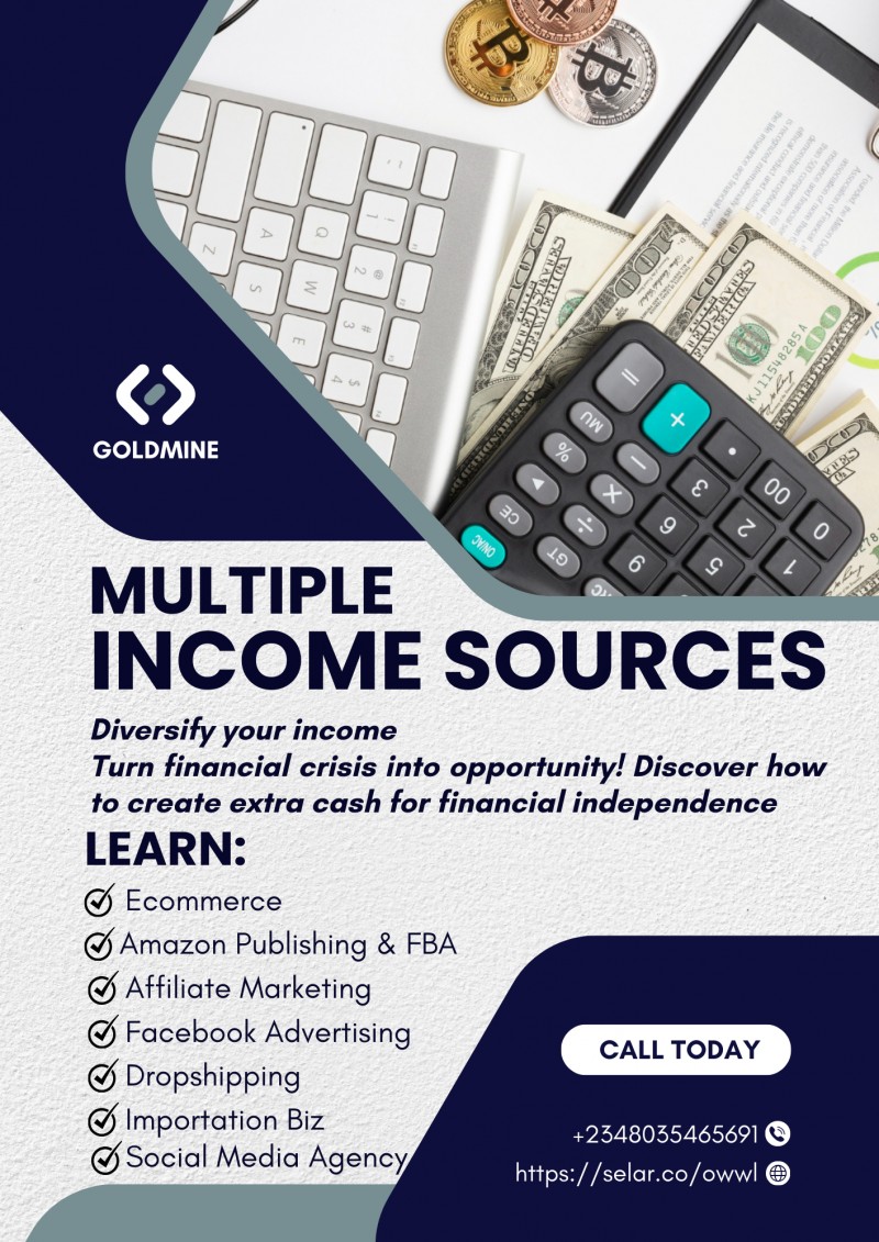 Earn $500-$3,500+ Every Month From Multiple Income Sources: Suited To Your Unque Personality, Skills And Strength. Learn Diverse Ways To Create And Earn Cash From Anywhere You Are In The World With Self-Pace High Income Courses And Businesses-In-A-Box