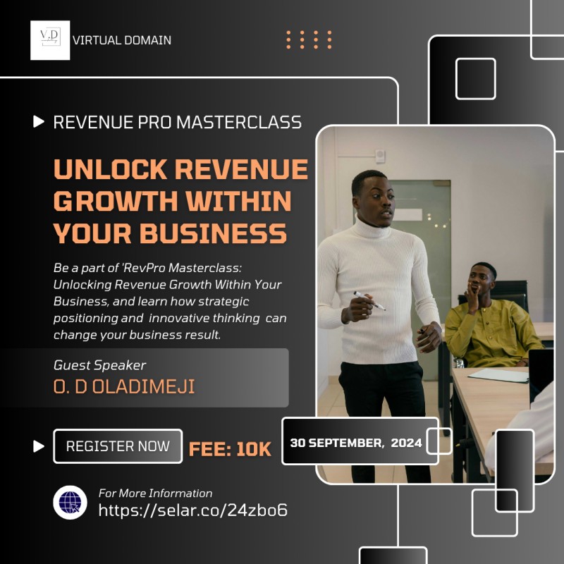 Revenue Creation Masterclass