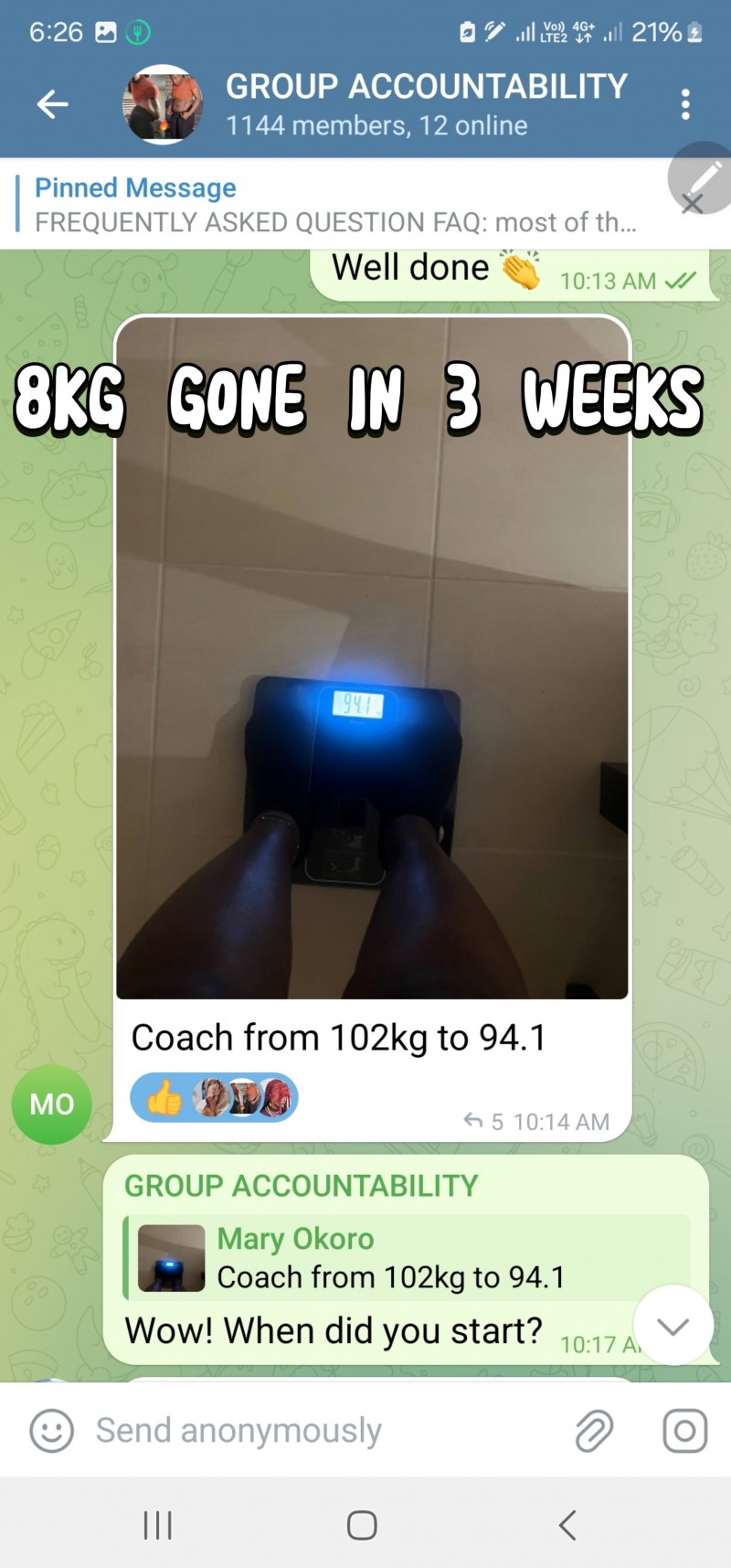 Customer review 1