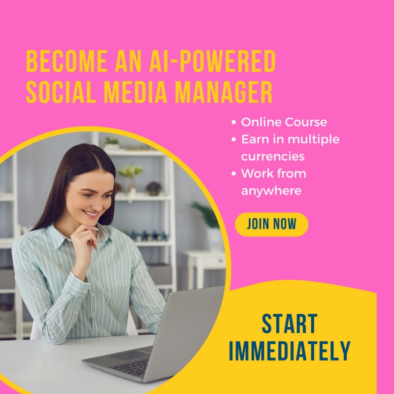 Become an AI-powered Social Media Manager