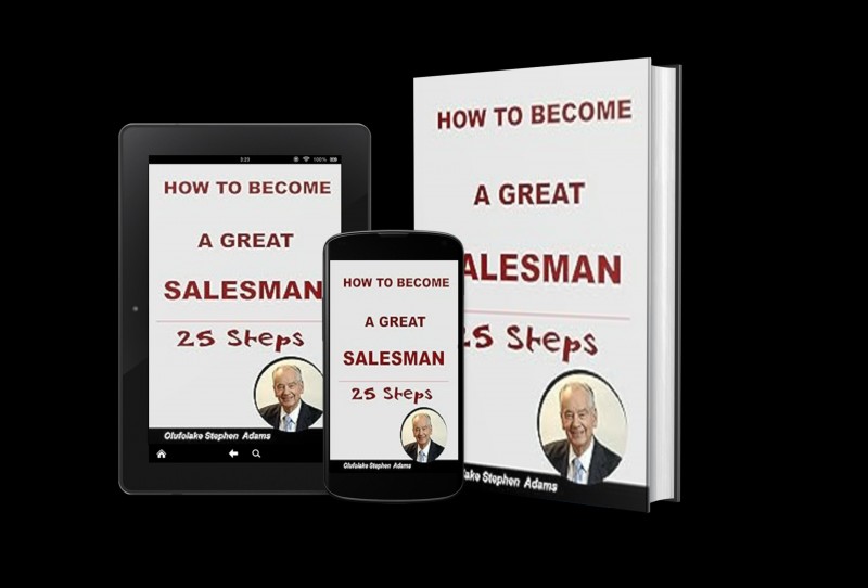 20 steps to Becoming a Great Salesman