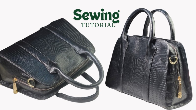 Handbag Pattern cutting Tutorial