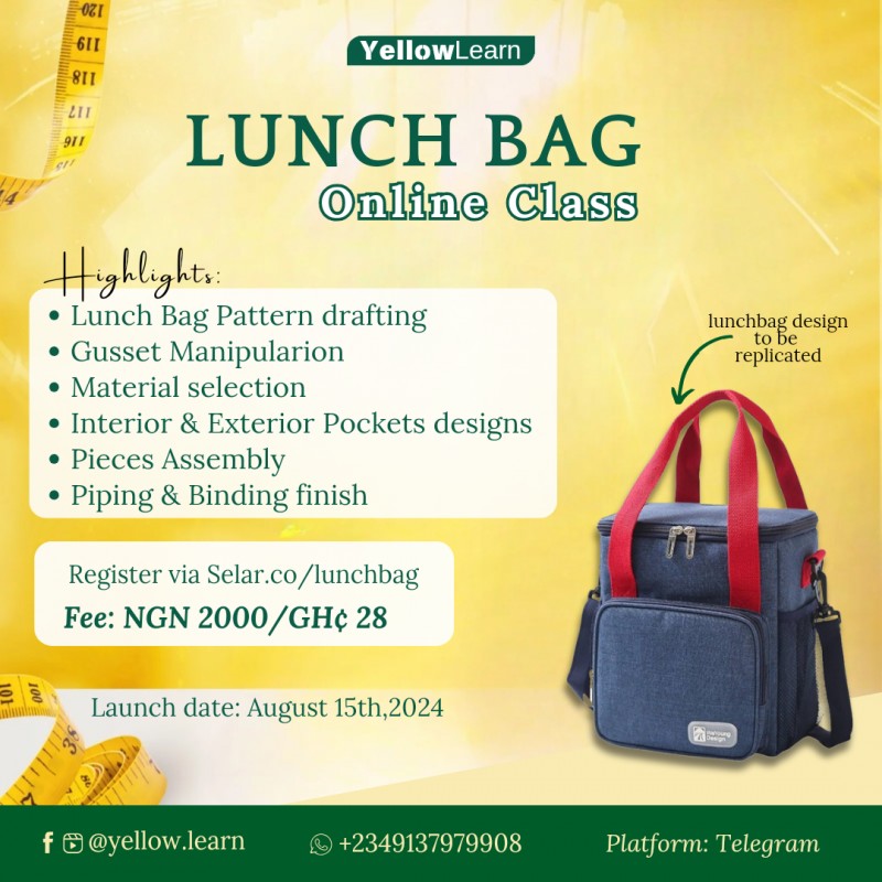 Lunch Bag Tutorial