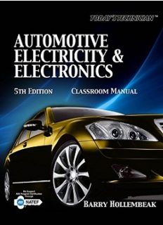 AUTOMATIVE ELECTRICITY & ELECTRONICS