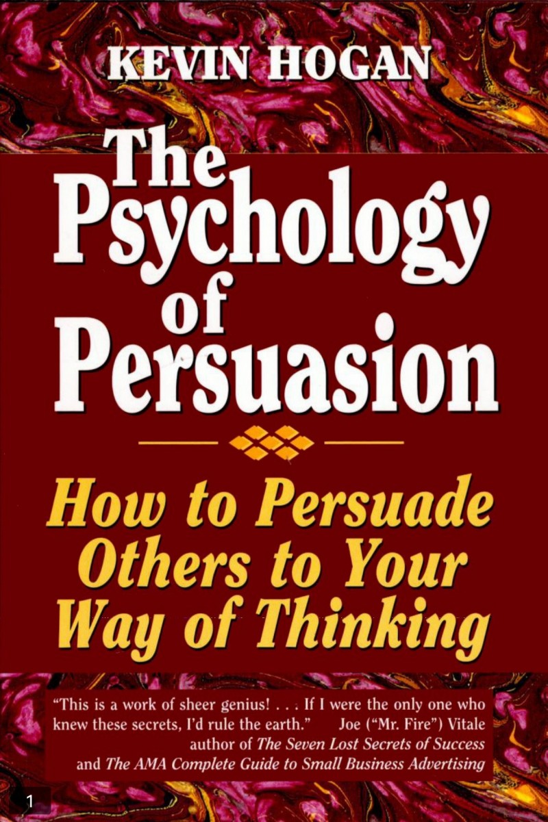 The psychology of persuasion