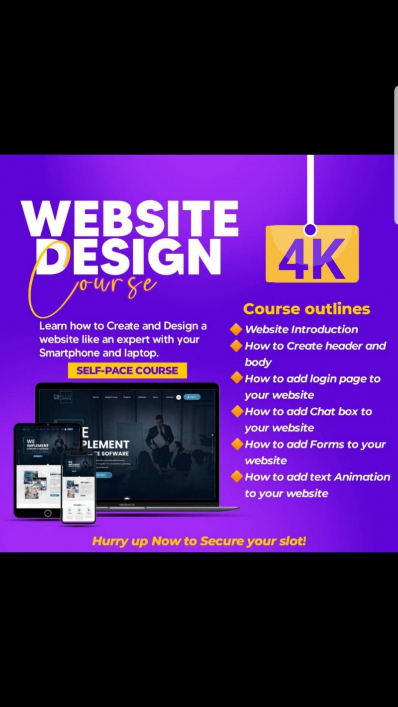 Buy WEBSITE DESIGN COURSE by Abdulrahman Abbas on Selar