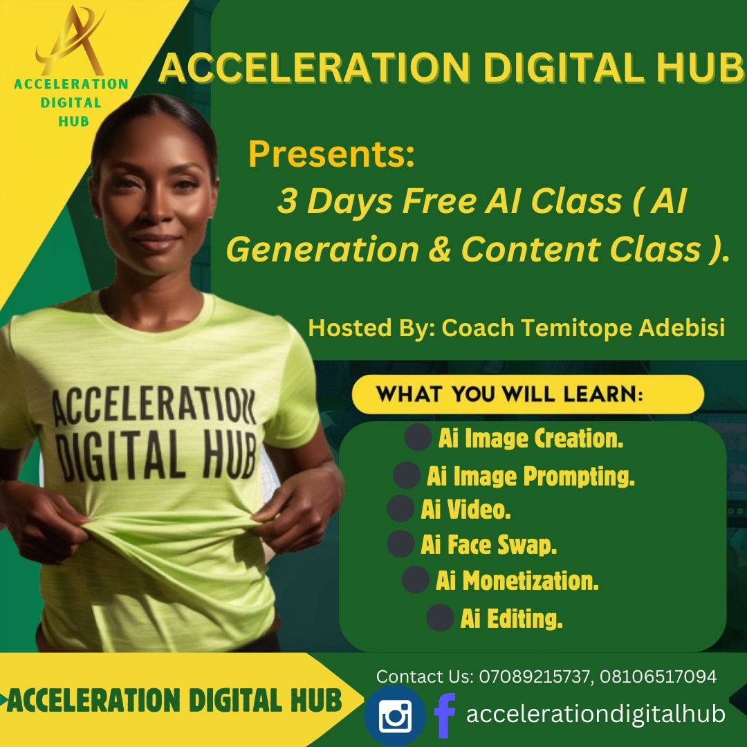 3- DAYS FREE AI & CONTENT CLASS!!!