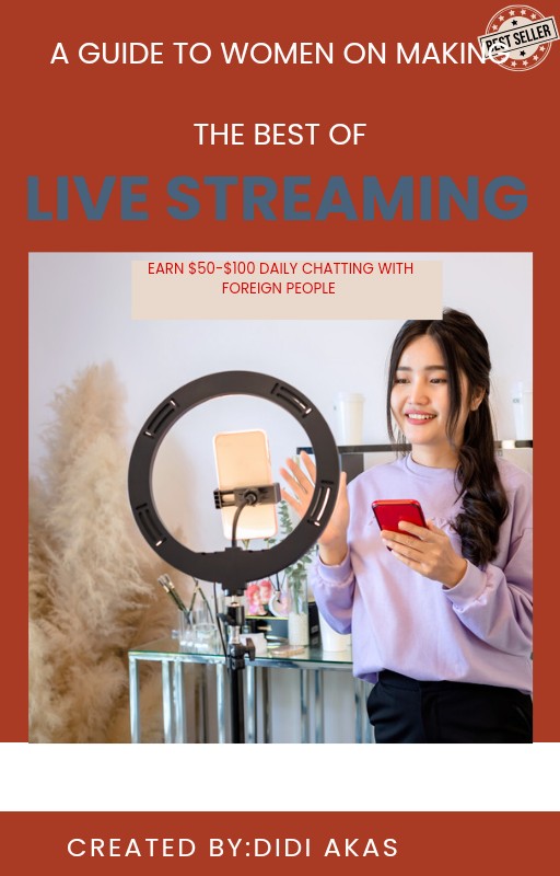 How women can make money from chatting with foreign people through live streaming
