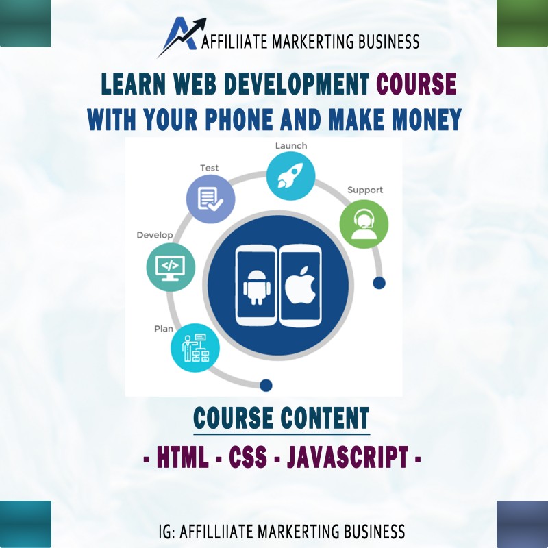 LEARN WEB DEVELOPMENT COURSE WITH YOUR PHONE