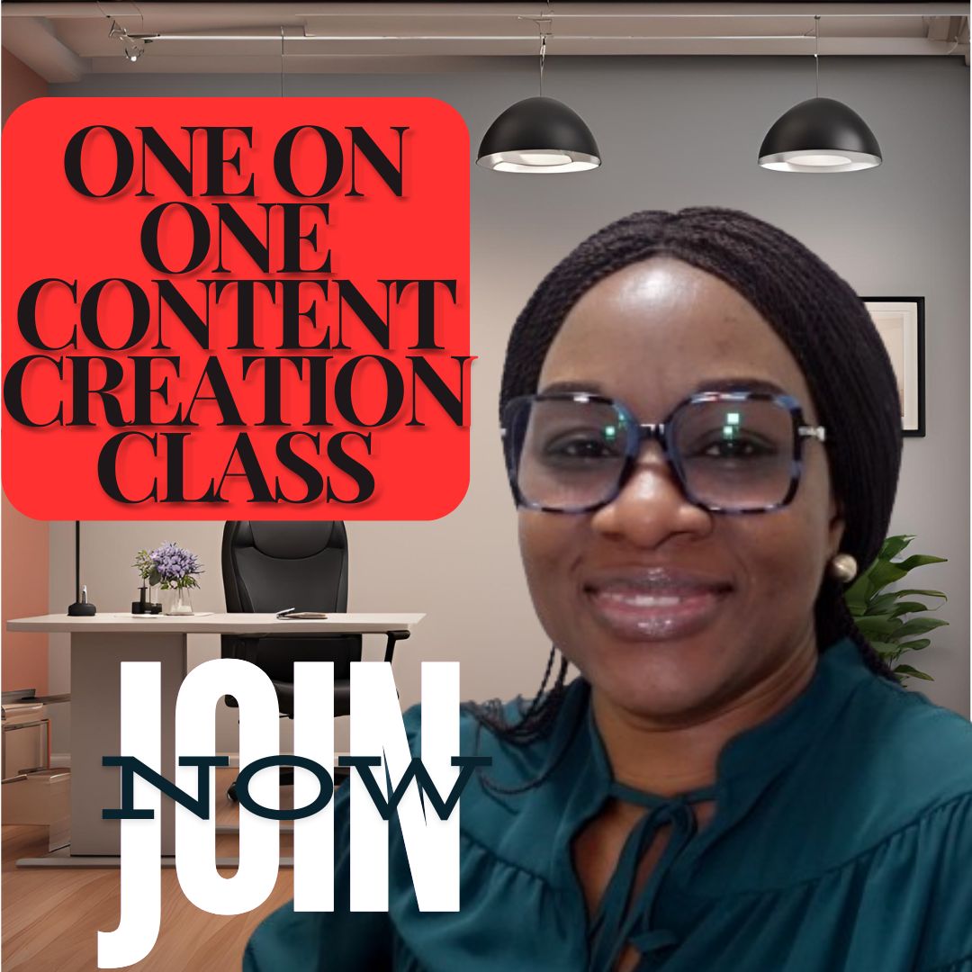 1:1 Class (Create content and earn Passive income) online- 3 Hour Class