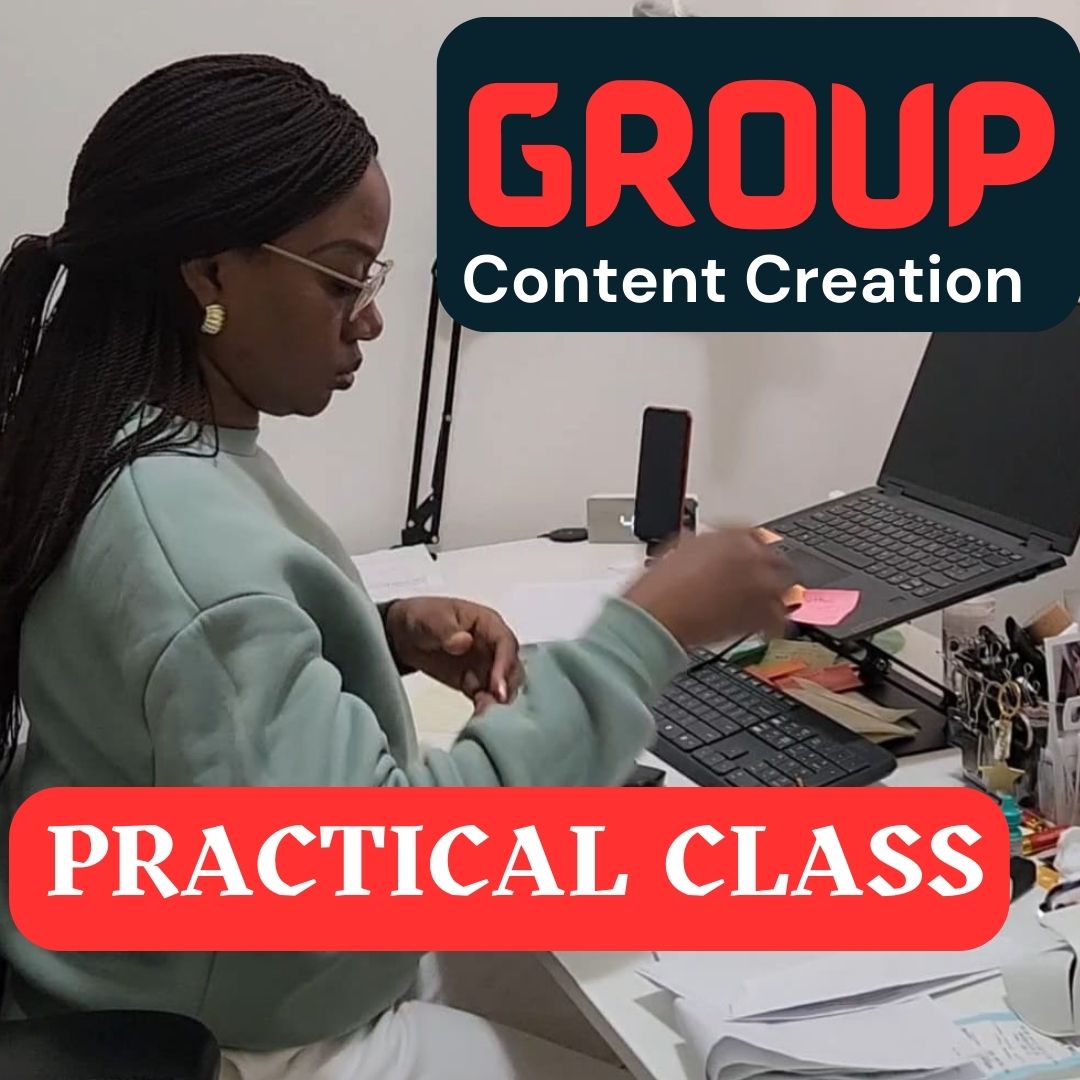 Group Class: How to monitize your Content Creation Passion - 3 Hour Class