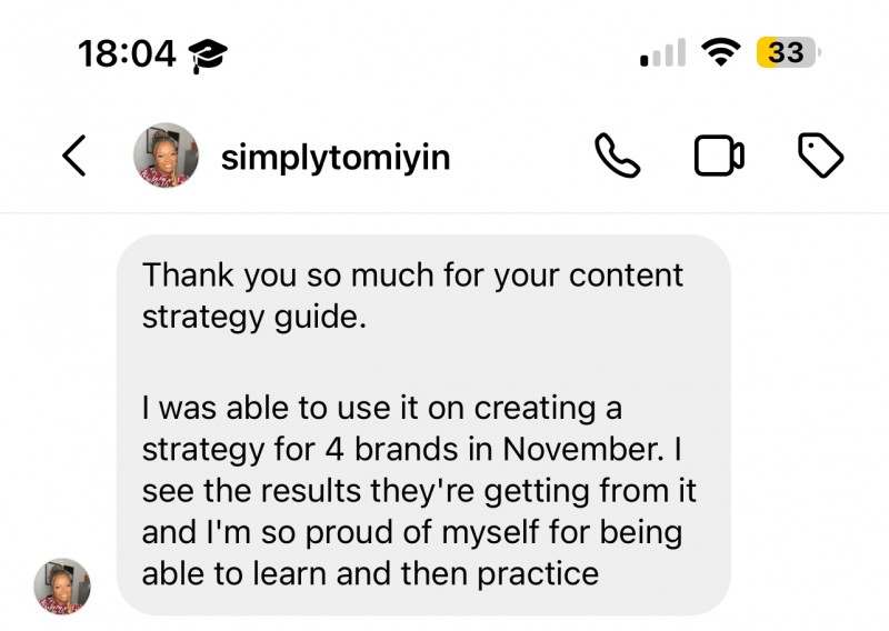 Customer review 1