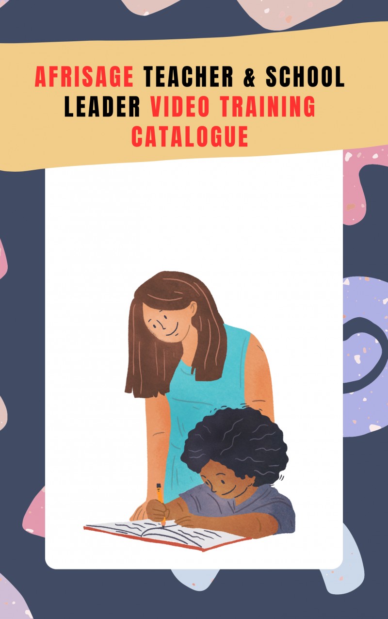 AFRISAGE Teachers & School Leaders Training Catalogue