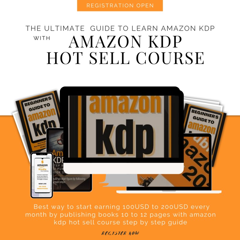 AMAZON KDP HOT SELL COURSE