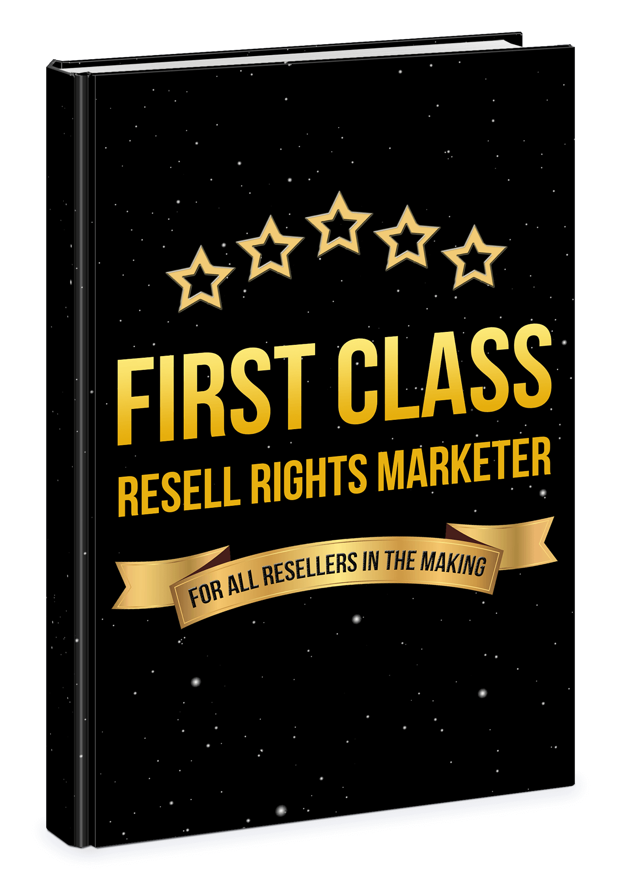 First class resell right marketer