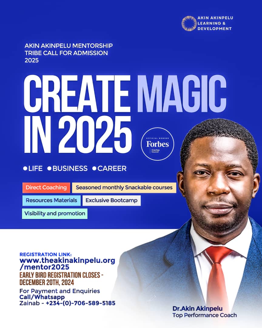 Akin Akinpelu Mentorship Tribe 2025