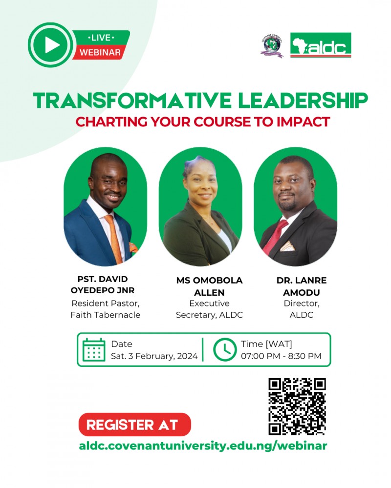 [Webinar] Transformative Leadership [Replay]