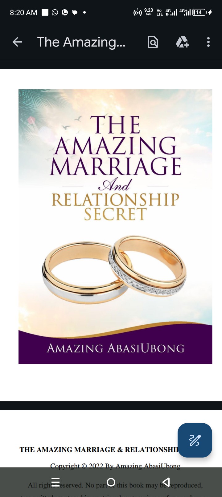 MARRIAGE AND RELATIONSHIP SECRETS