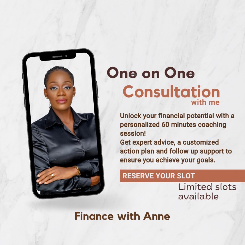 One on One Money Consultation