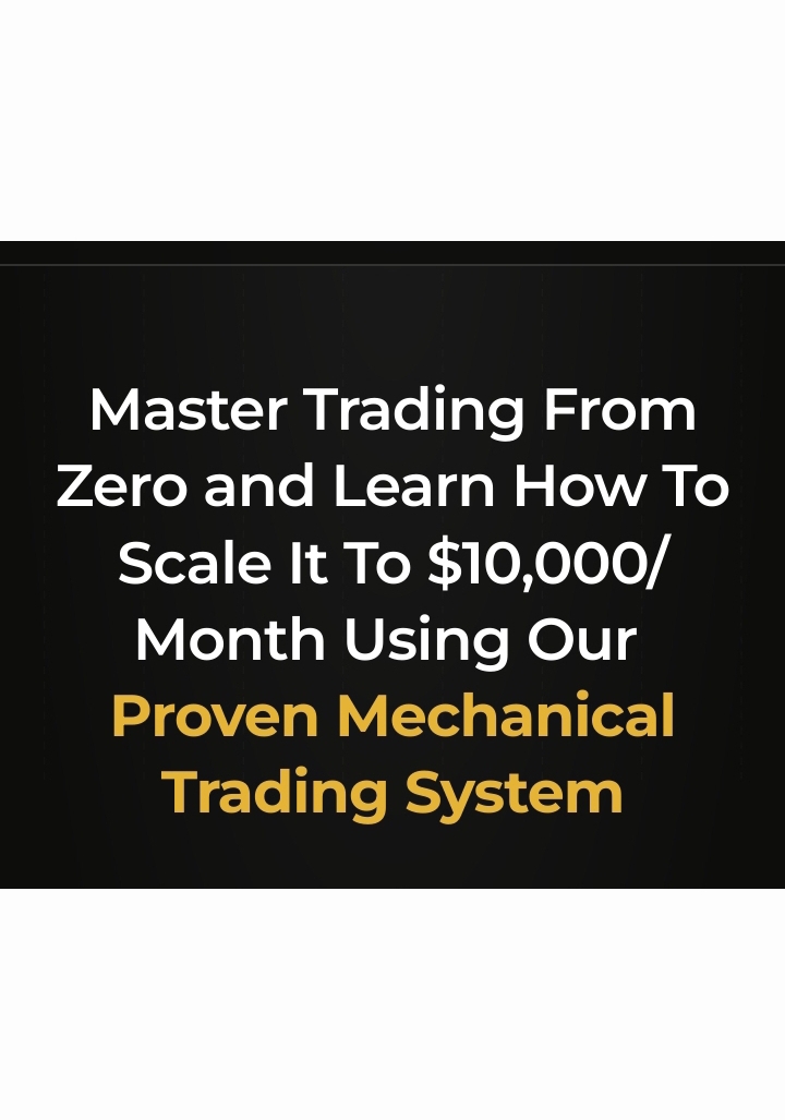The trading blueprint
