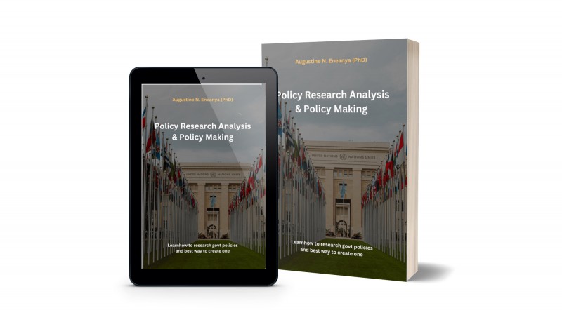 POLICY RESEARCH, ANALYSIS AND PUBLIC POLICY MAKING