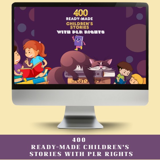 400 Ready-Made Children's Stories With PLR Rights