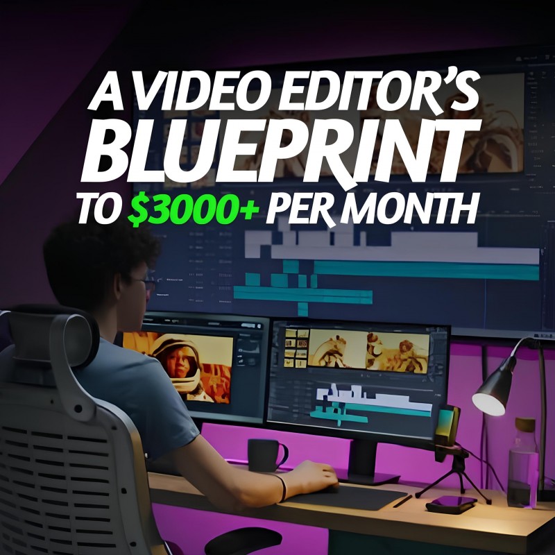 Video Editor's blueprint (make up to $3k+ per month)