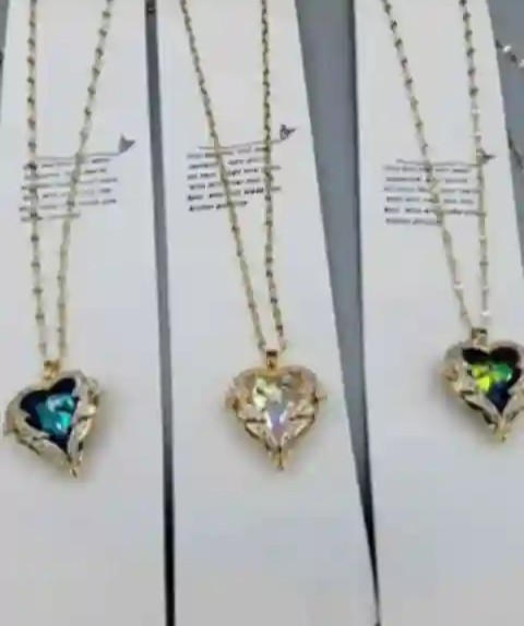 Buy Steel necklace and pendant by Bamidele Busola Gloria on Selar