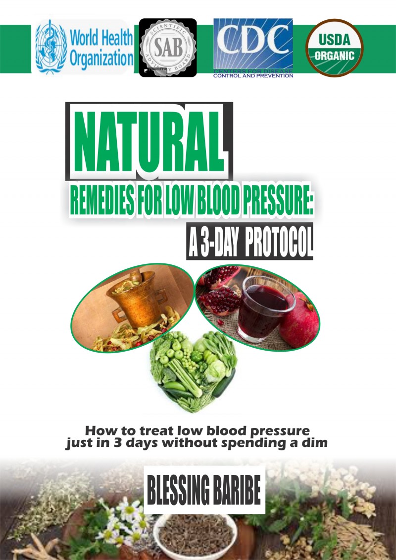 NATURAL REMEDIES FOR LOW BLOOD PRESSURE: A 3-DAY PROTOCOL