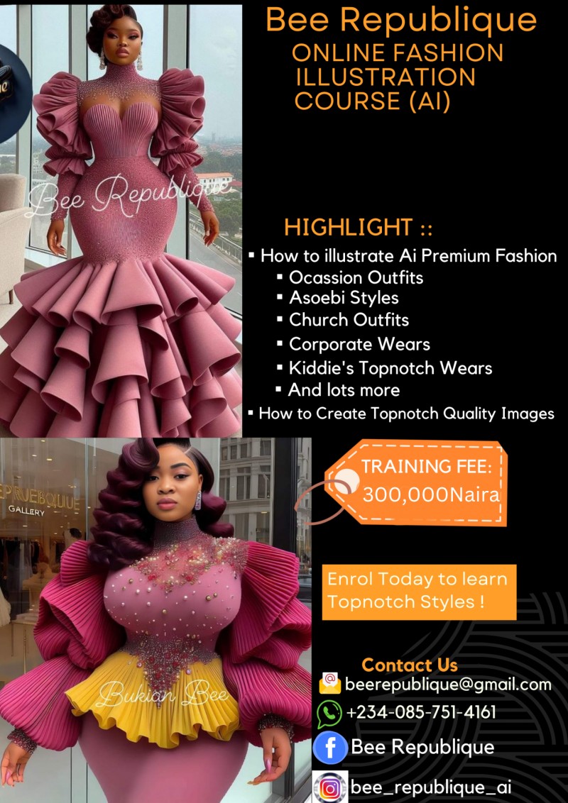 AI FASHION ILLUSTRATIONS COURSE(ADVANCE COURSE)