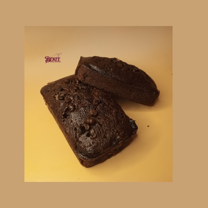 Moist Chocolate Chip Chocolate Fudge Cake (2pcs Mini - 5×3×1.5inch)