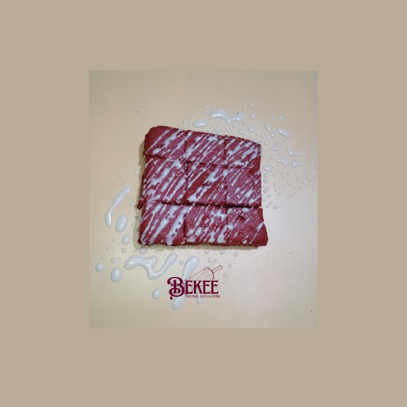 6" Red Velvet Brownies