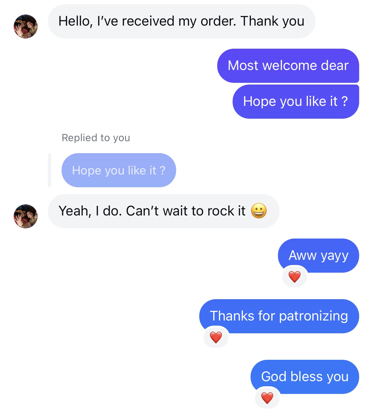 Customer review 2